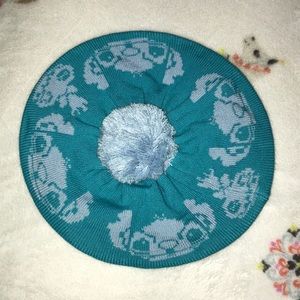 Stitch Pompom Beret